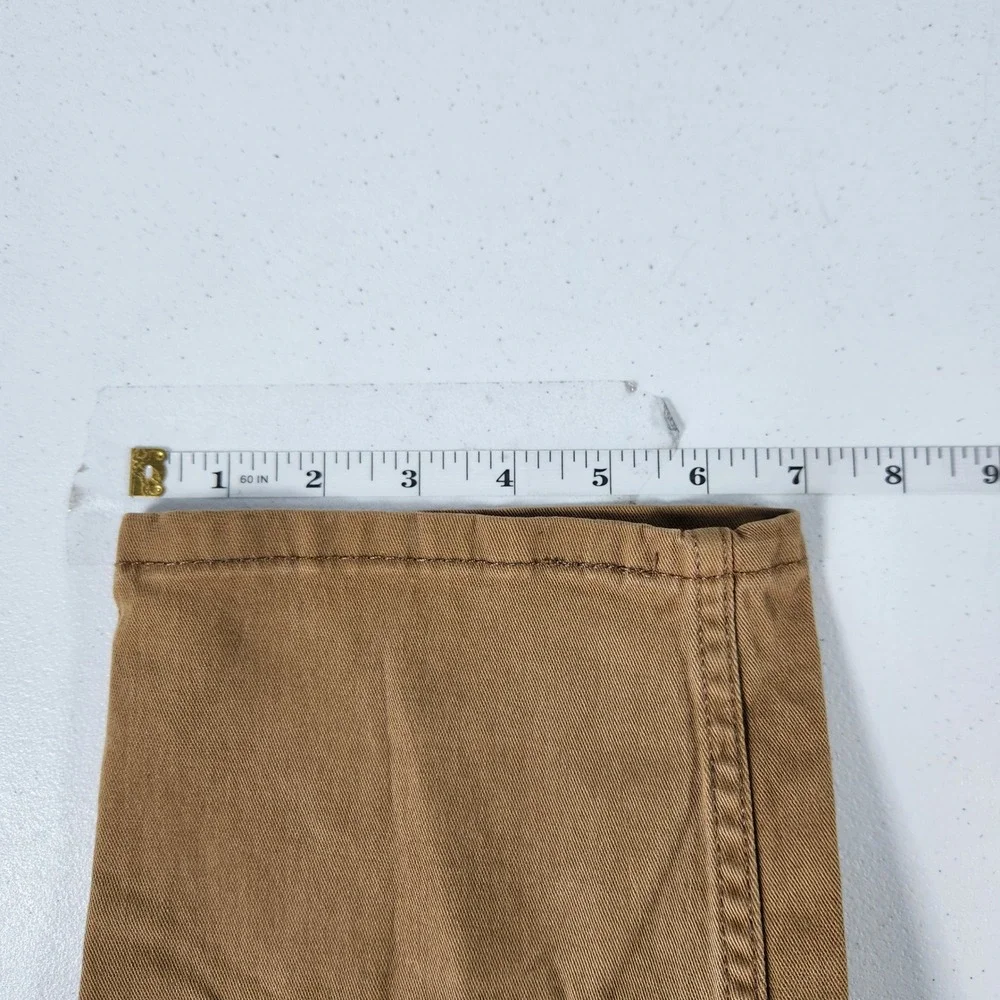 Levis 502 Regular Taper Pants Mens 34x29‎ Brown Stretch Twill 29507-0100